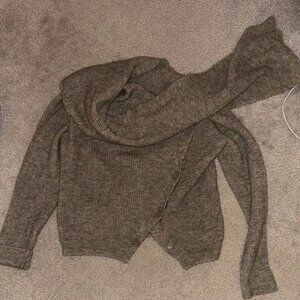 NWT Mango Scarf Sweater